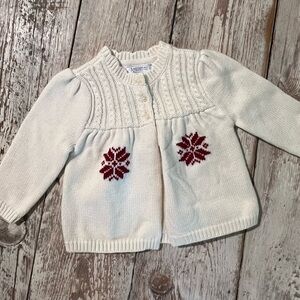 NWT American Living Snowflake Sweater